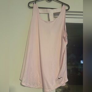 Nike Women's Light Pink Tank Top